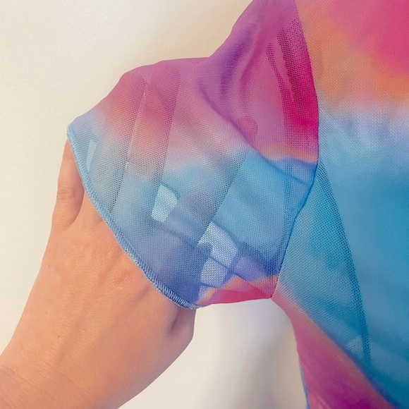 Wild Fable Tie Dye Bikini with Matching Mesh Cover Up - size medium - Picture 11 of 15